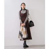 袖クシュクシュハイネックテレコインナープルオーバー/静電気防止・イージーケア | VIS | 詳細画像15