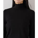 袖クシュクシュハイネックテレコインナープルオーバー/静電気防止・イージーケア | VIS | 詳細画像23