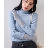 袖クシュクシュハイネックテレコインナープルオーバー/静電気防止・イージーケア | VIS | 詳細画像4