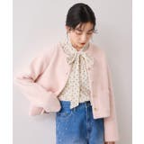 ベロアボウタイドットカットソー | VIS  | 詳細画像11 