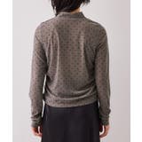 ベロアボウタイドットカットソー | VIS  | 詳細画像20 