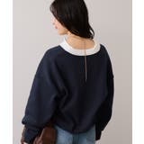 ワンポイント刺繍ポロニットプルオーバー | VIS  | 詳細画像14 