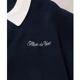 ワンポイント刺繍ポロニットプルオーバー | VIS  | 詳細画像33 