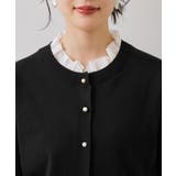 【美得】フリル襟ドッキングニットカーディガントップス | VIS  | 詳細画像31 