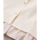 【美得】フリル襟ドッキングニットカーディガントップス | VIS  | 詳細画像38 