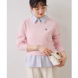 ハイゲージケーブシャツドッキングプルオーバー | VIS | 詳細画像1