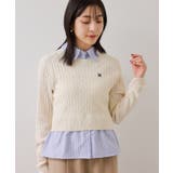 ハイゲージケーブシャツドッキングプルオーバー | VIS | 詳細画像4