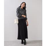 フロントジップニットプルオーバー/イージーケア | VIS | 詳細画像11