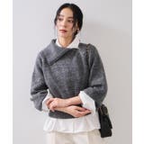 フロントジップニットプルオーバー/イージーケア | VIS | 詳細画像9