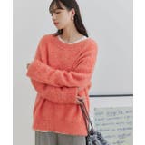 【前後2WAY】毛混トゥンカロンニット | VIS | 詳細画像2