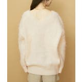 【前後2WAY】毛混トゥンカロンニット | VIS | 詳細画像23