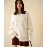 【前後2WAY】毛混トゥンカロンニット | VIS | 詳細画像34