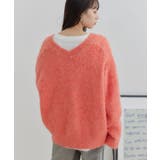 【前後2WAY】毛混トゥンカロンニット | VIS | 詳細画像4