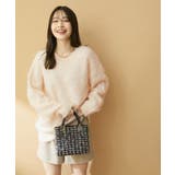 【前後2WAY】毛混トゥンカロンニット | VIS | 詳細画像42