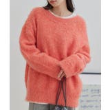 オレンジ系(74) | 【前後2WAY】毛混トゥンカロンニット | VIS