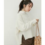 【選べる着丈】ふわもこサイドスリットニット【洗える】 | VIS | 詳細画像10