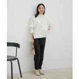 【選べる着丈】ふわもこサイドスリットニット【洗える】 | VIS | 詳細画像14