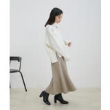 【選べる着丈】ふわもこサイドスリットニット【洗える】 | VIS | 詳細画像16