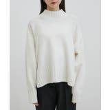 【選べる着丈】ふわもこサイドスリットニット【洗える】 | VIS | 詳細画像17