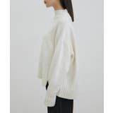 【選べる着丈】ふわもこサイドスリットニット【洗える】 | VIS | 詳細画像18