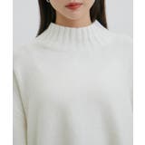 【選べる着丈】ふわもこサイドスリットニット【洗える】 | VIS | 詳細画像20