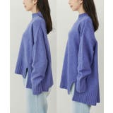 【選べる着丈】ふわもこサイドスリットニット【洗える】 | VIS | 詳細画像30