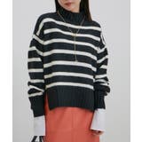 【選べる着丈】ふわもこサイドスリットニット【洗える】 | VIS | 詳細画像4