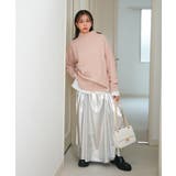 【選べる着丈】ふわもこサイドスリットニット【洗える】 | VIS | 詳細画像47