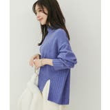 【選べる着丈】ふわもこサイドスリットニット【洗える】 | VIS | 詳細画像48