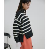 【選べる着丈】ふわもこサイドスリットニット【洗える】 | VIS | 詳細画像6