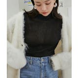 ハイネックラメシアーニット | VIS | 詳細画像1