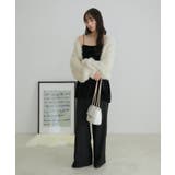 【選べる着丈】ラメドットベロアキャミトップス【洗える】 | VIS  | 詳細画像17 