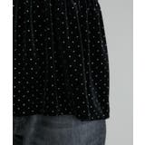 【選べる着丈】ラメドットベロアキャミトップス【洗える】 | VIS  | 詳細画像23 