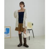 【選べる着丈】ラメドットベロアキャミトップス【洗える】 | VIS  | 詳細画像4 