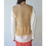 フリンジニットベスト | VIS  | 詳細画像17 