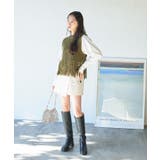 フリンジニットベスト | VIS  | 詳細画像3 