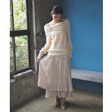 【2WAY】ミックスヤーンオフショルダーニット | VIS | 詳細画像2