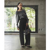 【2WAY】ミックスヤーンオフショルダーニット | VIS | 詳細画像4