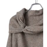 【2WAY】ミックスヤーンオフショルダーニット | VIS | 詳細画像23