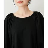 【洗える】ボリュームスリーブチュニックトップス | VIS  | 詳細画像16 