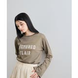 スタッズ×ロゴデザインロングTシャツ | VIS  | 詳細画像7 