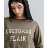 スタッズ×ロゴデザインロングTシャツ | VIS  | 詳細画像8 