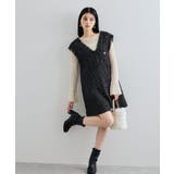 レースフレアースリーブトップス | VIS | 詳細画像3