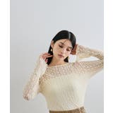 レースフレアースリーブトップス | VIS | 詳細画像7