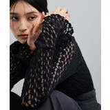 レースフレアースリーブトップス | VIS | 詳細画像9