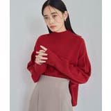 【アンチピリング/洗える】サイドスリットニットプルオーバー【WEB限定カラー】 | VIS  | 詳細画像19 