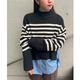 【アンチピリング/洗える】サイドスリットニットプルオーバー【WEB限定カラー】 | VIS  | 詳細画像36 