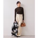 スリーブ釦アクセントリブニット/WEB限定FSサイズ・静電気防止 | VIS | 詳細画像11