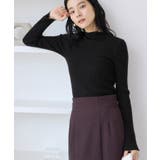 スリーブ釦アクセントリブニット/WEB限定FSサイズ・静電気防止 | VIS | 詳細画像25