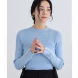 スリーブ釦アクセントリブニット/WEB限定FSサイズ・静電気防止 | VIS | 詳細画像30